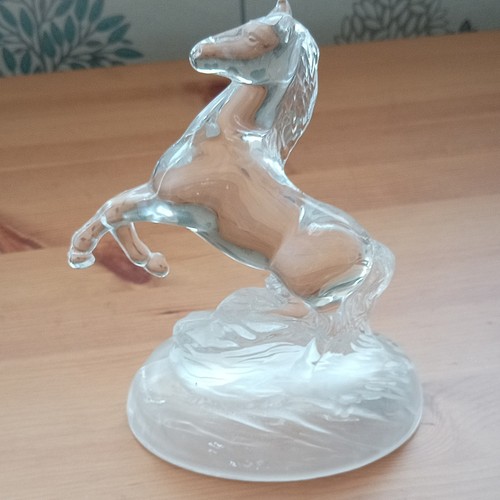 Crystal arque earing horse - arque,