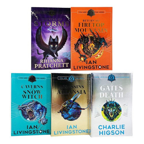 Fighting fantasy rpg books - fighting,