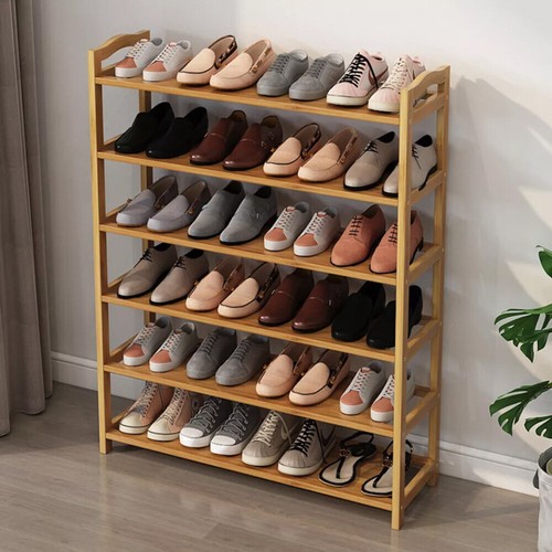 Bamboo shoe organiser 6 - shoe, 4-6