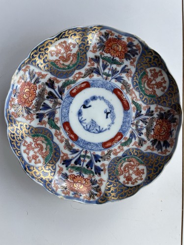 Japanese imari plate 19th - japanese, plate,