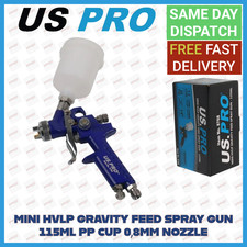 US PRO Mini HVLP Gravity Feed