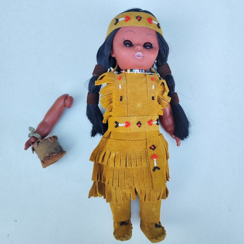 Native american indian doll - american,