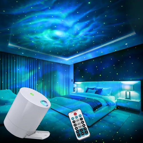 Galaxy star projector - star, night