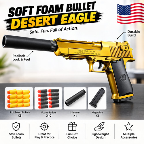 Toy gun desert eagle - toy,