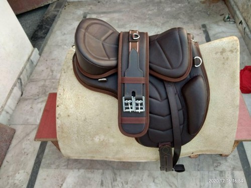 Leather saddle freemax - saddle,
