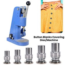 Self Cover Button Mould Tool Setter Die Machine for Professional Button Making