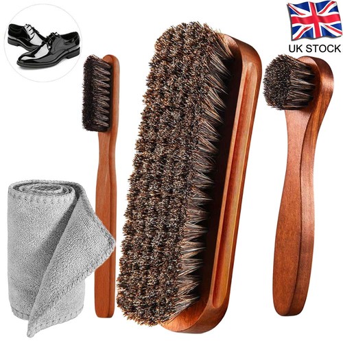 Horsehair shine shoes brush - shine,