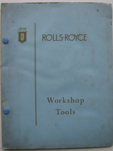 Rolls royce workshop - workshop, tools