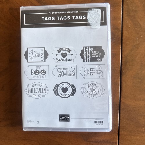 Stampin tags - up!,