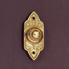Solid Brass Wired Doorbell -