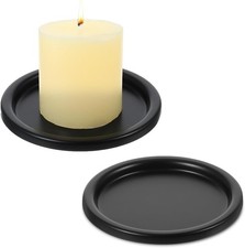 2 Pcs Iron Candle Holder