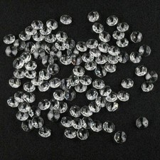 14MM Octagon Crystal Glass Chandelier Prisms Beads Lamp Decoration Ornaments