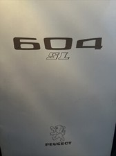 Peugeot 604 SL Models Car