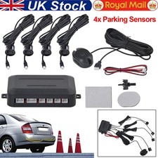 4x Black Parking Sensors Car