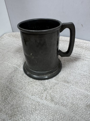 Antique pewter tankard - antique,