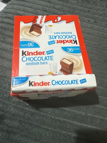 Kinder chocolate medium bars - kinder,