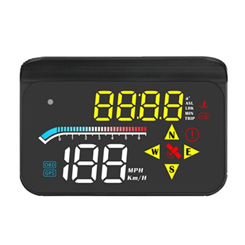 Obd2 gps car digital hud - digital,