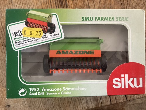 Siku amazon box seed drill - box,