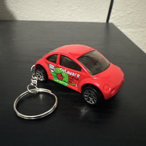 Bug red keychain 64 - vw,