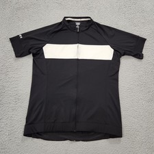 Trek Cycling Jersey Women Extra Large Black Circuit LTD Short Sleeve Lightweight