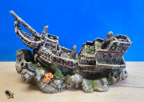 Galleon rocks aquarium - galleon, on