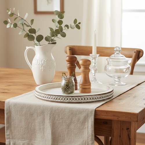Wooden tray decorative - decorative,