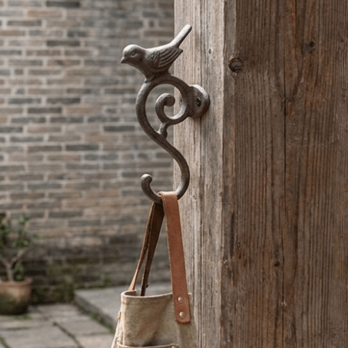 Rustic vintage bird coat - rustic,