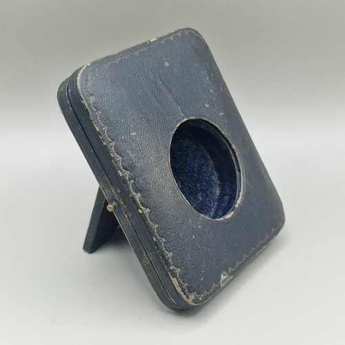 Antique leather covered watch - antique,