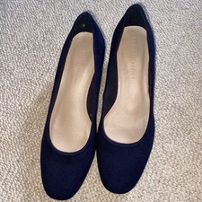 M&S Insolia Navy Court Shoes