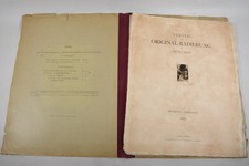 Q40H25- folder club original etching Munich 1897 10 etchings 