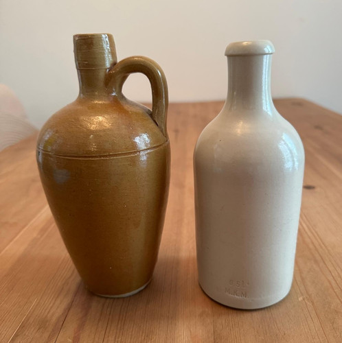 Pair german stoneware - pair, of