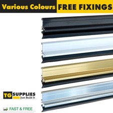 Expelex Aluminium Door Draught Excluder Rain Deflector Weather Bar Drip Seal