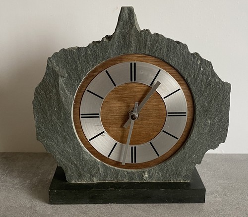 Smiths slate mantel desk clock - smiths,