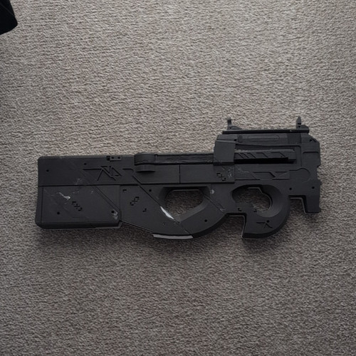 Black plastic sci toy - black, sci-fi