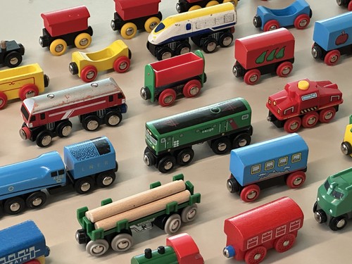 Brio compatible wooden train - &,