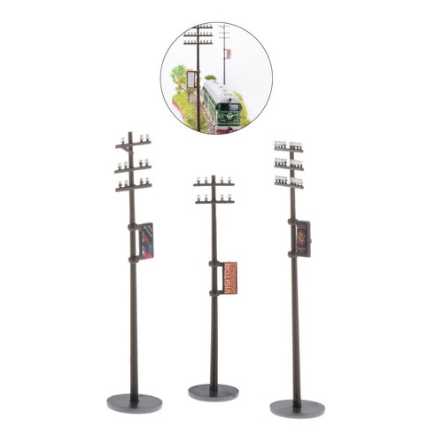 3pcs miniature mini - 1:87,