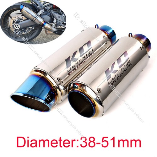 51mm motorcycle exhaust - motorcycle,