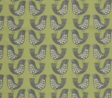 Scandi Birds Kiwi Cotton PVC WIPE CLEAN Tablecloth Oilcloth SMD Iliv