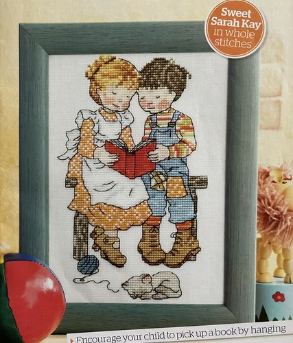 Cross stitch chart sarah - cross,