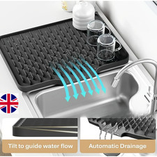 Silicone Drying Mat Sink
