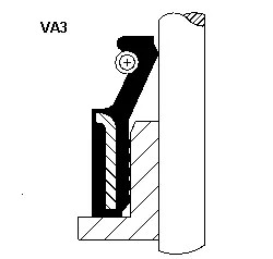 Seal ring valve stem fits - ring,