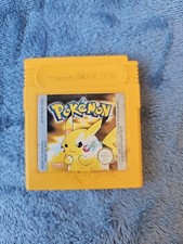 Nintendo Pikachu Edition Gameboy Special Yellow Version Pokemon Game Cartridge