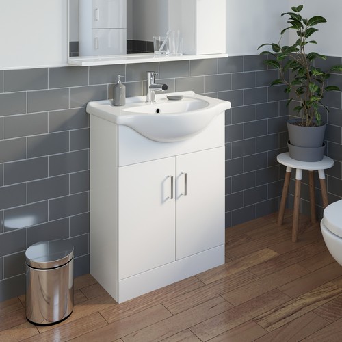 White gloss freestanding - gloss,