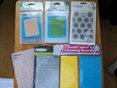 Cuttlebug xcut etc embossing - cuttlebug,