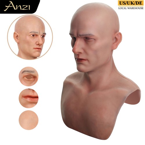 Anzi realistic silicone face - realistic,