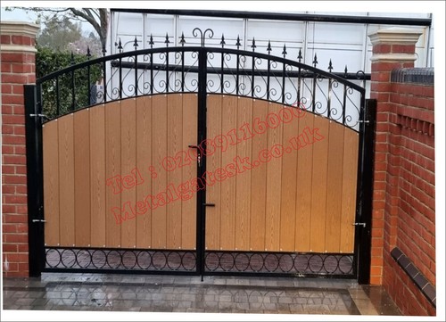 Driveway gates composite - driveway, gates/composite