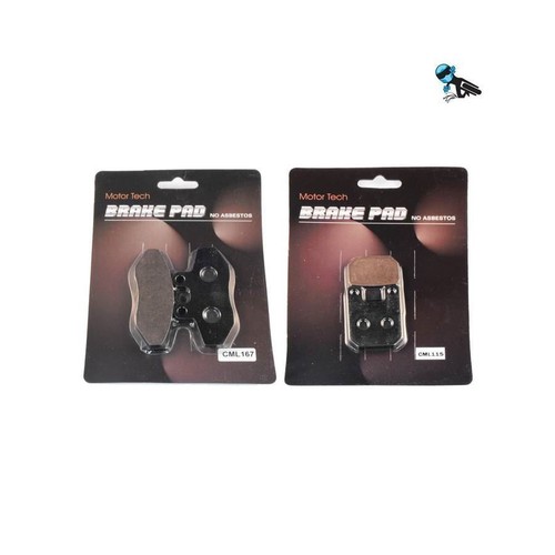 Complete brake pad - brake, set