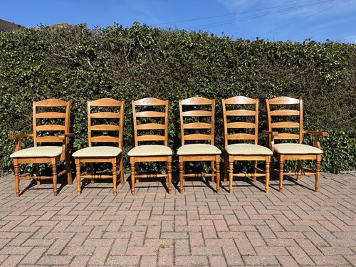 Farmhouse dining chairs - dining, 6