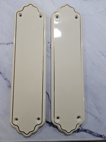 Ceramic door finger plates - door,