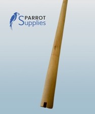 Replacement Parrot Cage Wooden Dowel Perch 58cm Long x 2.5cm Diameter